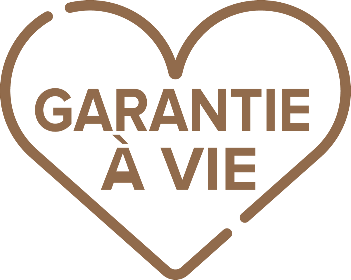 Logo garantie à vie